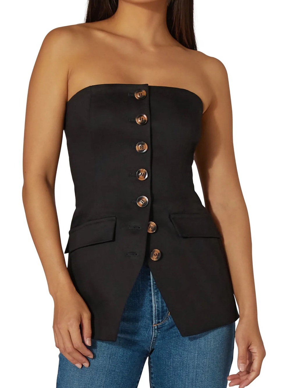 Favorite Daughter Phoebe Bustier Top